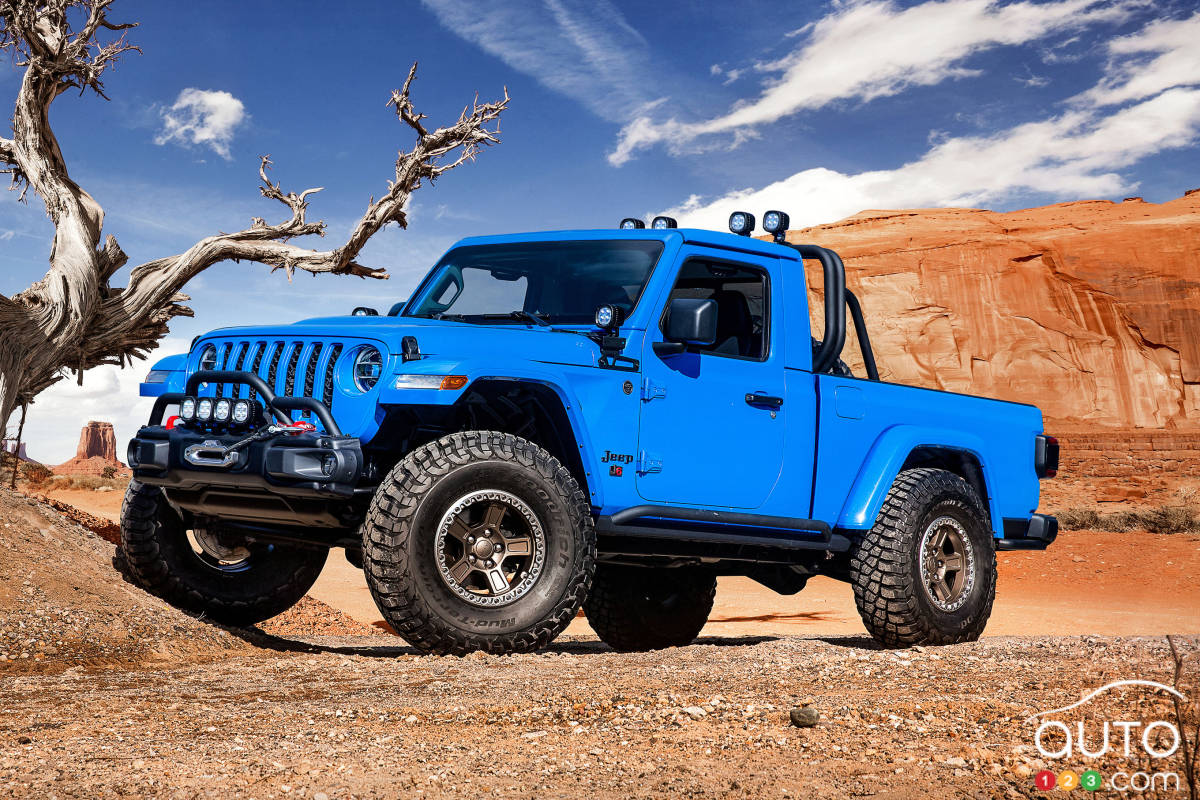 Six Gladiator-Inspired Concepts Debut at Moab Jeep Safari