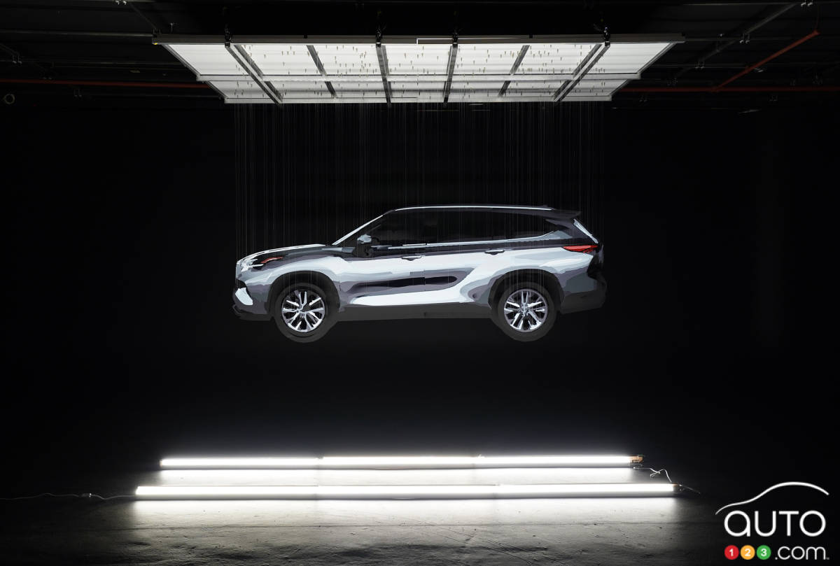 2020 Toyota Highlander Teased Before New York Auto Show Premiere