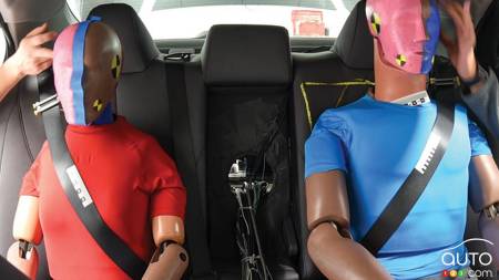 Back-Row Passengers at Greater Risk Than Those in Front in a Front-End Collision