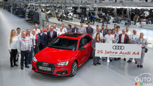 La A4 d’Audi fête ses 25 ans : Quand l’argent vaut l’or