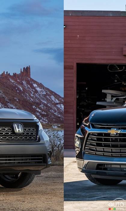 Comparison: 2019 Chevrolet Blazer vs 2019 Honda Passport