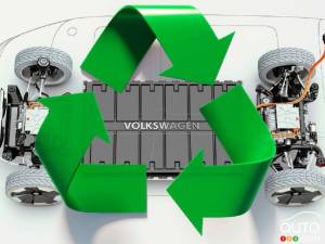 Volkswagen Unveils Strategy For Recycling EV batteries