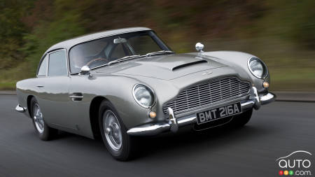 Aston Martin Will Build 25 replicas of James Bond’s DB5 from Goldfinger