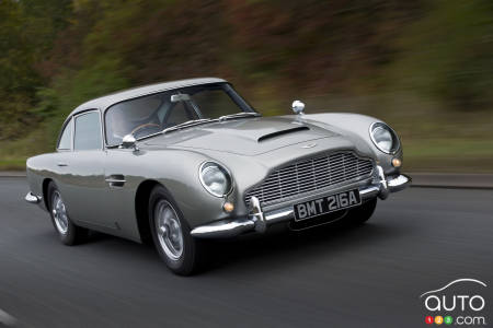 Aston Martin va construire 25 répliques de la DB5 de James Bond dans Goldfinger