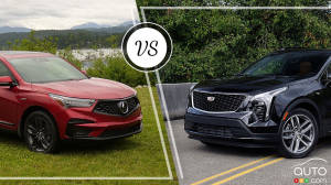 Comparaison : Acura RDX 2019 vs Cadillac XT4 2019