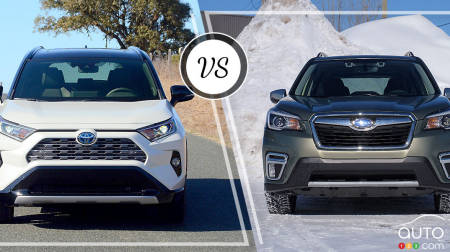 Comparison: 2019 Subaru Forester vs 2019 Toyota RAV4