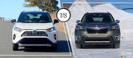 Comparison: 2019 Subaru Forester vs 2019 Toyota RAV4