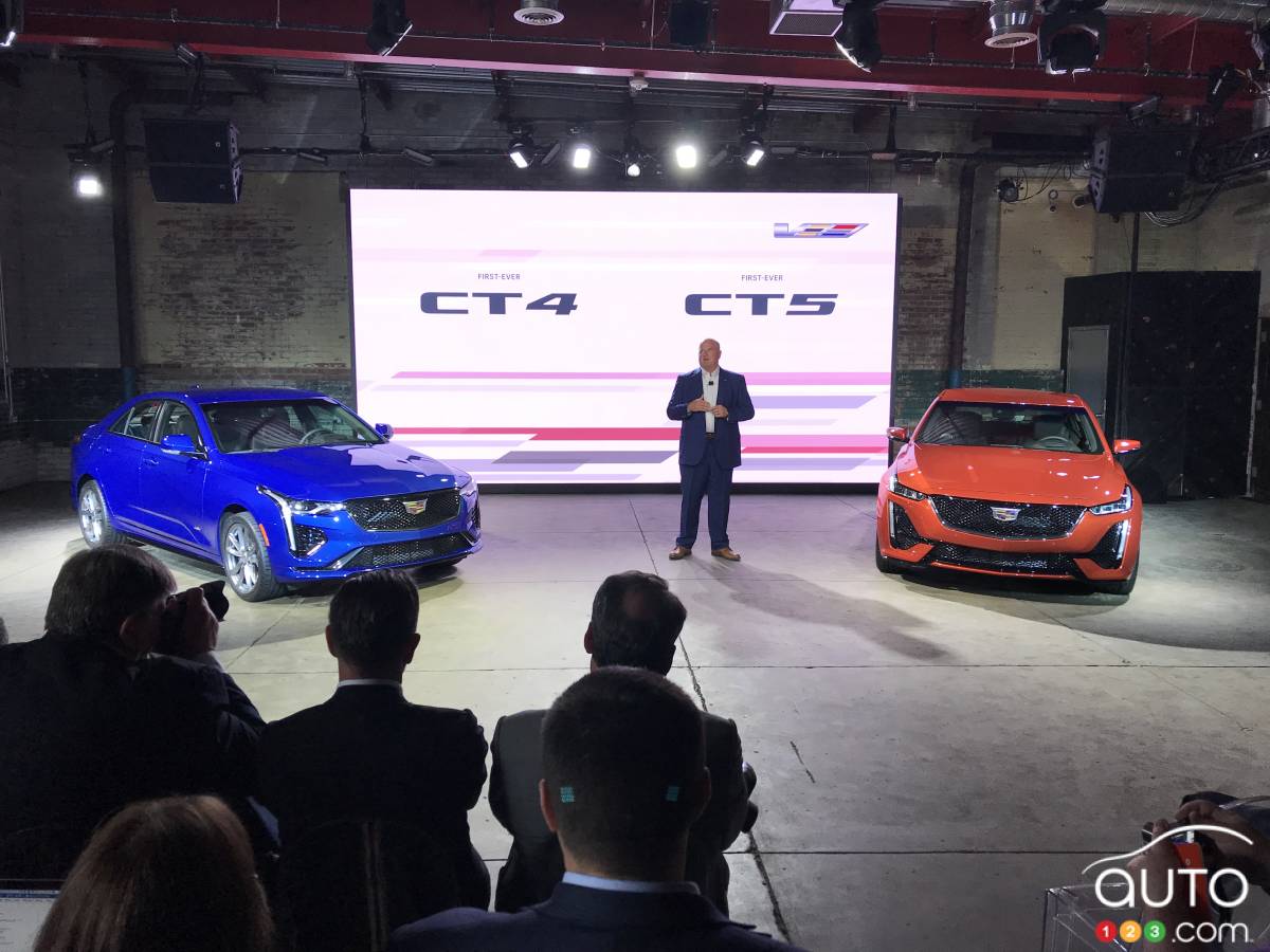 Cadillac Unveils CT4-V and CT5-V Performance Sedans