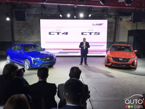 Cadillac dévoile ses berlines sportives CT4-V et CT5-V
