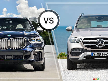 Comparaison: BMW X5 2019 vs Mercedes Benz GLE 2019