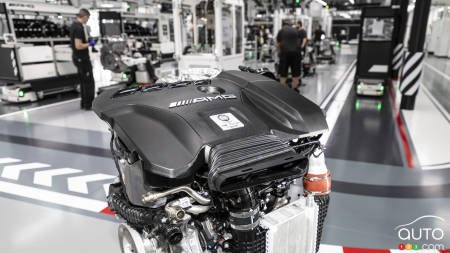 A New 416-hp 4-Cylinder Engine Unveiled By Mercedes-AMG