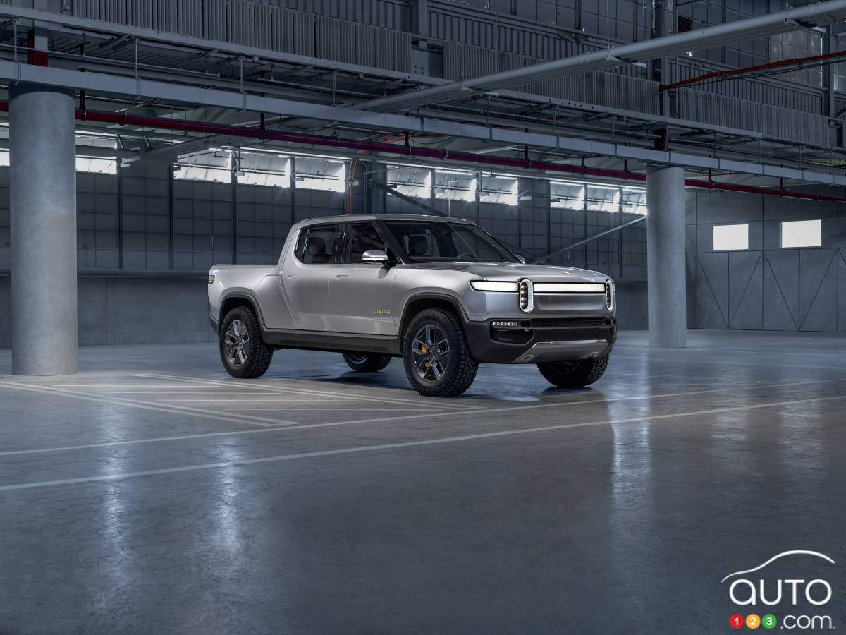 Rivian’s Electric Trucks Will Be Able to Charge Each Other