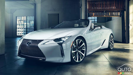 Lexus to Present an LC convertible at Goodwood Festival