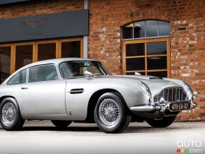 An Aston Martin DB5 From Thunderball to Be Auctioned Off