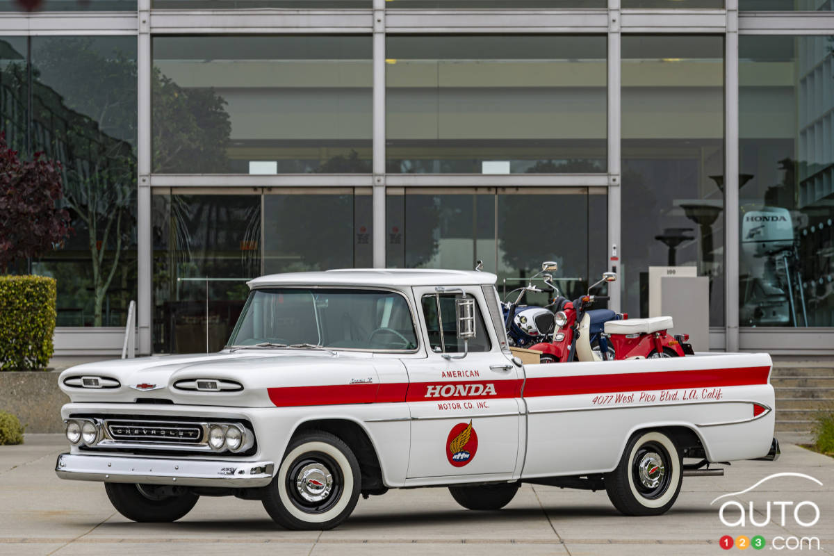 Honda restaure un Chevrolet Apache 10 1961 pour commémorer ses débuts en Amérique