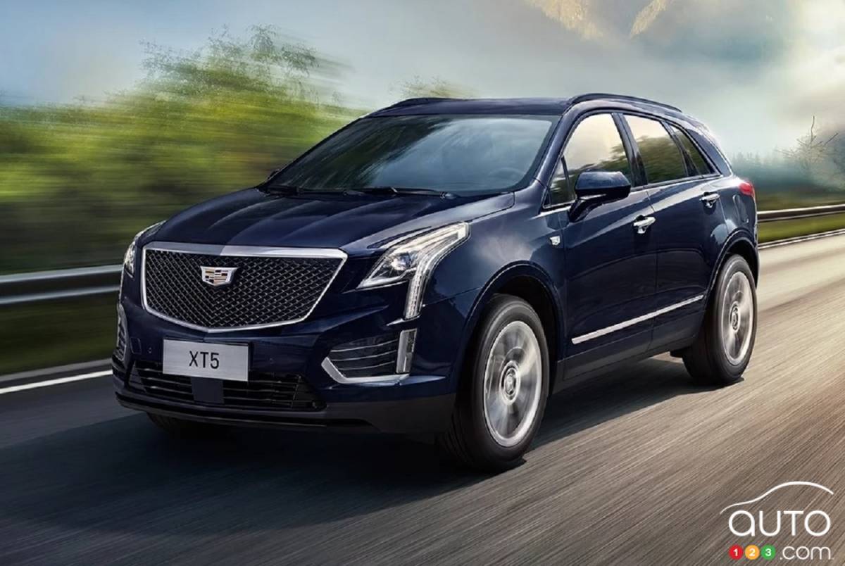 Refreshed 2020 Cadillac XT5 Revealed in China