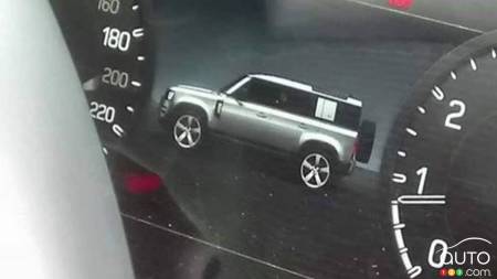 First Peek of the 2020 Land Rover Defender… Via its Instrument Cluster