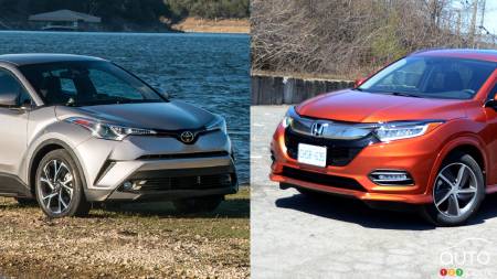 Comparison: 2019 Honda HR-V vs 2019 Toyota C-HR