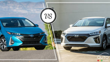Comparison: 2019 Hyundai IONIQ Electric Plus vs 2019 Toyota Prius Prime