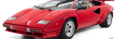 Mario Andretti’s 1984 Lamborghini Countach Up For Sale