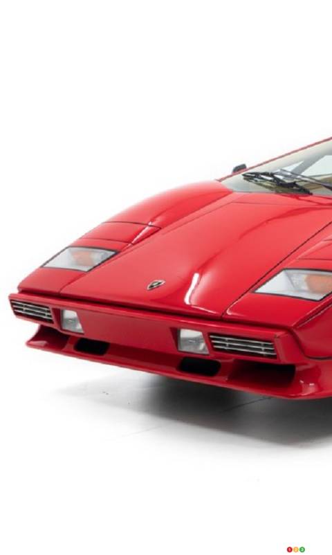 Mario Andretti’s 1984 Lamborghini Countach Up For Sale