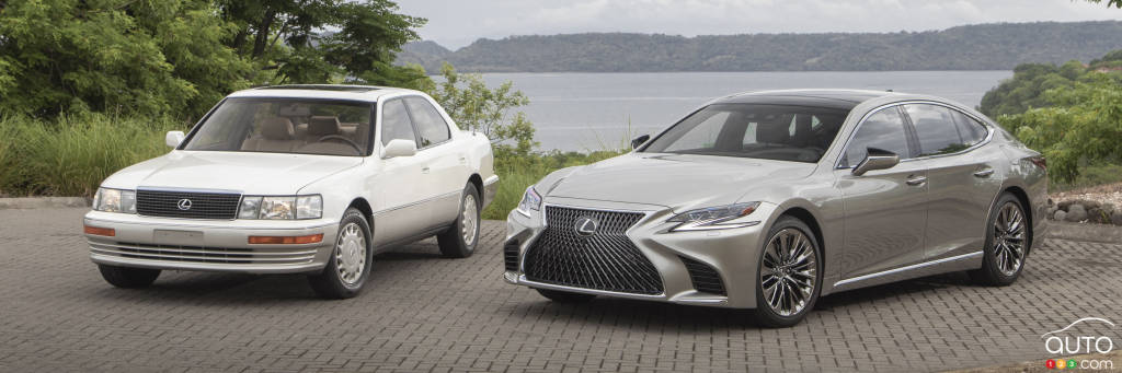 Comparison : 1990 Lexus LS 400 vs Lexus 2019 LS 500