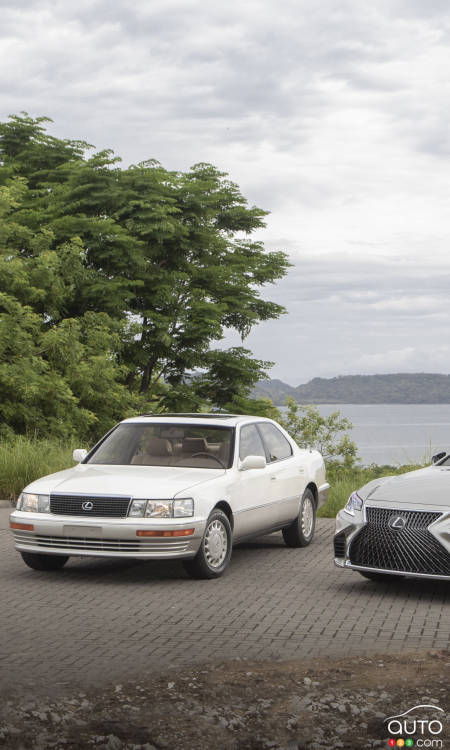 Comparison : 1990 Lexus LS 400 vs Lexus 2019 LS 500