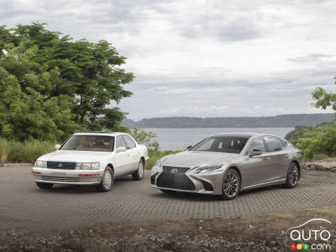 Comparison : 1990 Lexus LS 400 vs Lexus 2019 LS 500