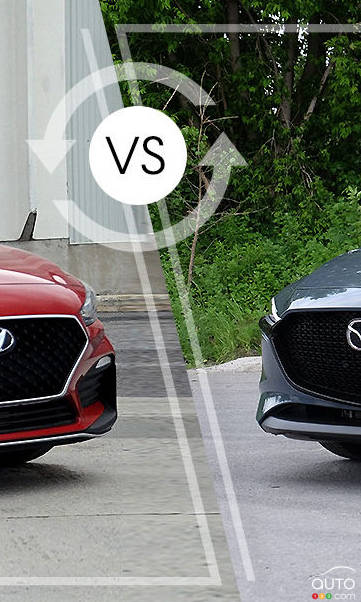 Comparison: 2019 Mazda3 Sport vs 2019 Hyundai Elantra GT N-Line