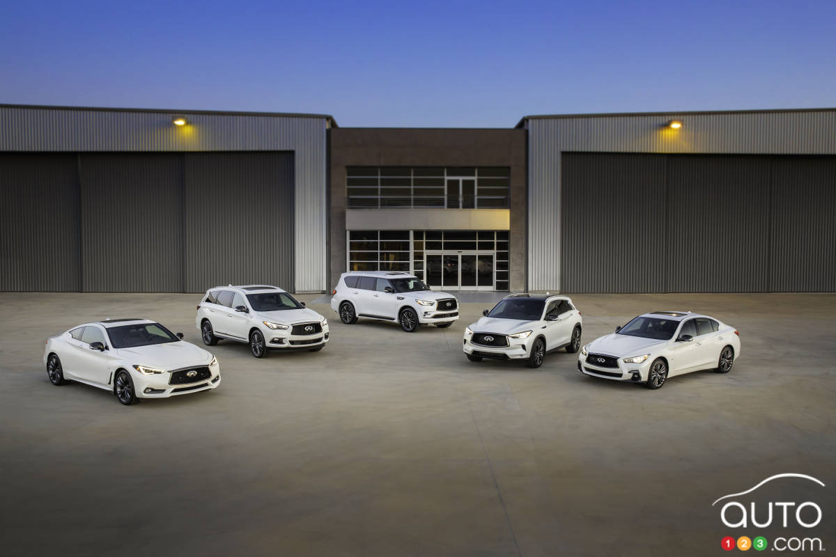 Five 30th Anniversary Editions From Infiniti