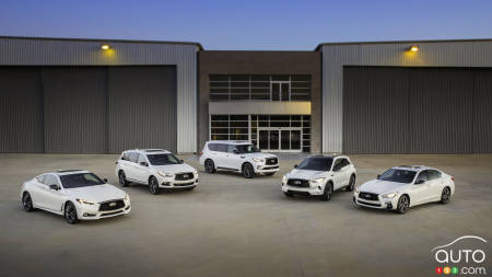 Five 30th Anniversary Editions From Infiniti