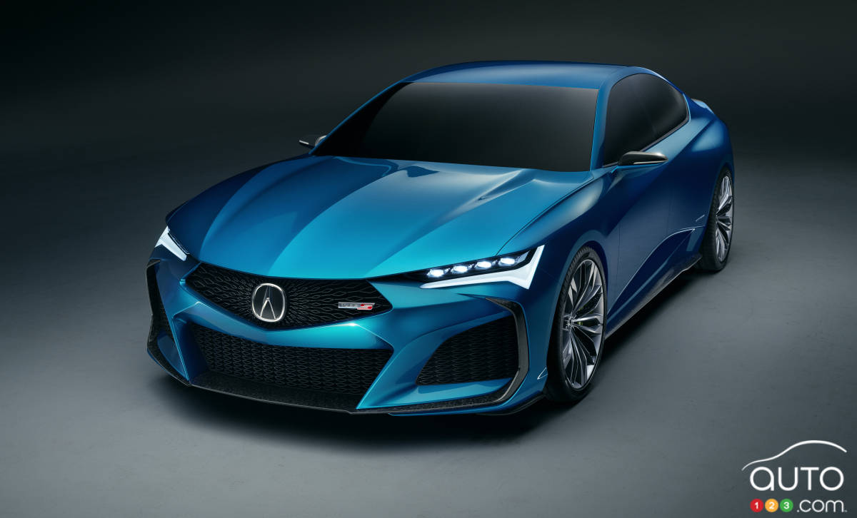 Acura Presents Type S Concept Ahead of Monterey Debut