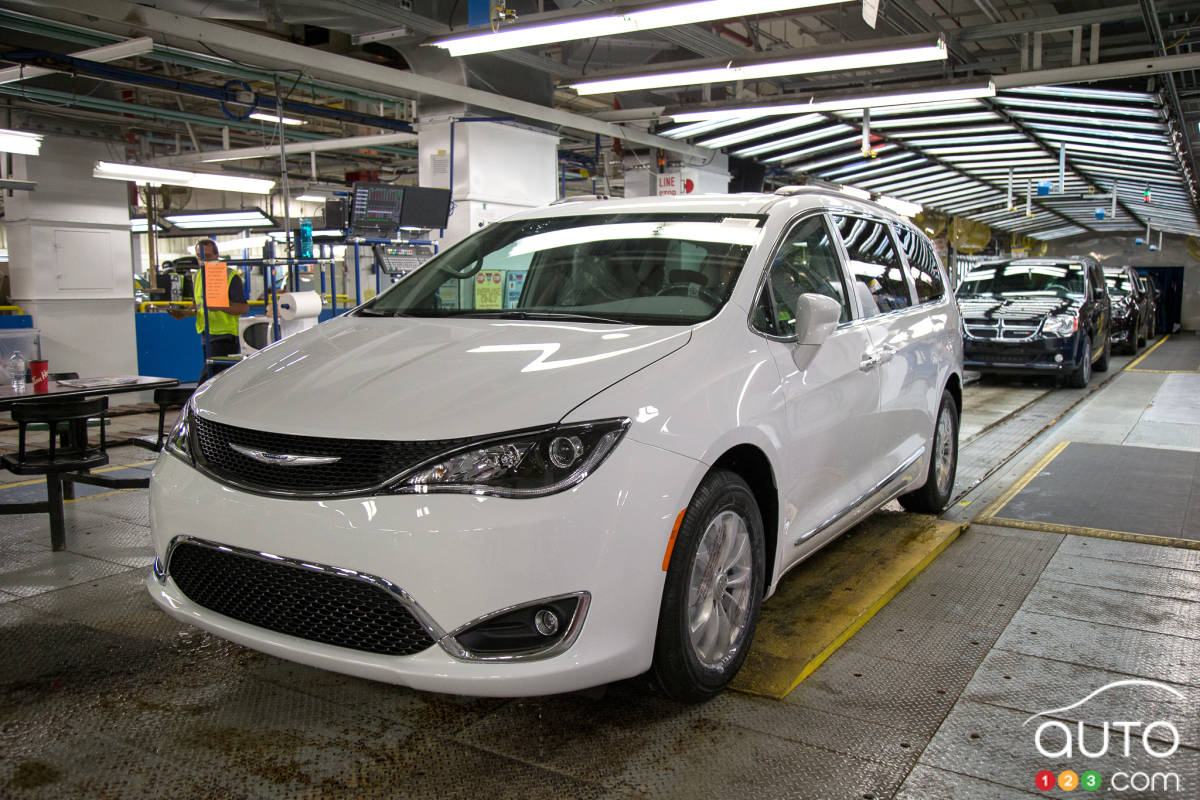 FCA conserve le 3e quart de travail à l'usine de Windsor jusqu'à la fin de 2019