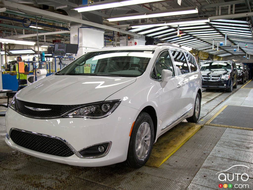 The Chrysler Pacifica at the Windsor Assembly Plant