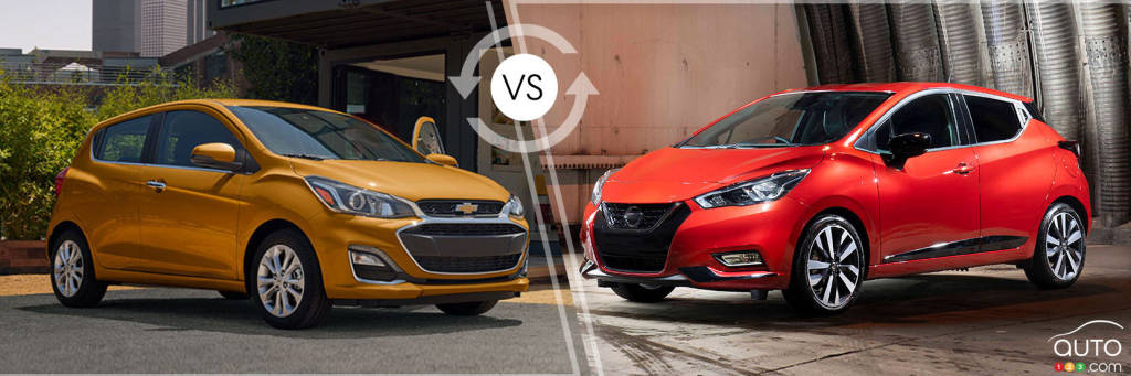 Comparison: 2019 Chevrolet Spark vs 2019 Nissan Micra