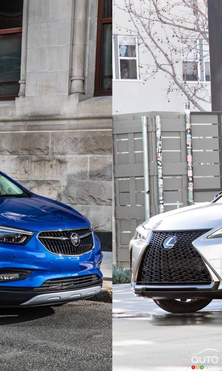 Comparison: 2019 Buick Encore vs 2019 Lexus UX
