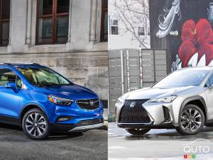 Comparison: 2019 Buick Encore vs 2019 Lexus UX
