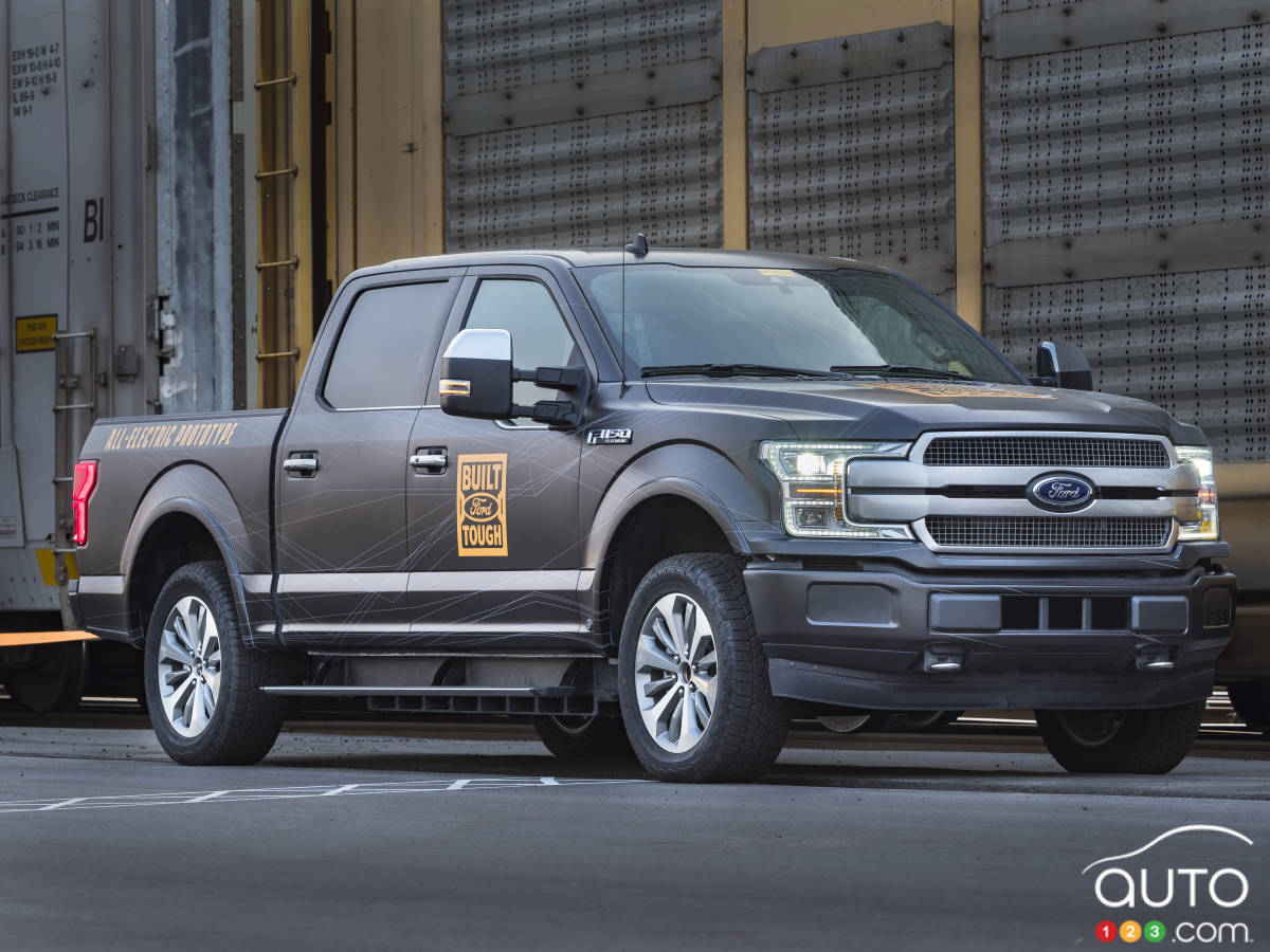 Le Ford F-150 électrique fera ses débuts en 2021