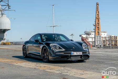 Premier essai de la Porsche Taycan 2020 : déjà une vedette