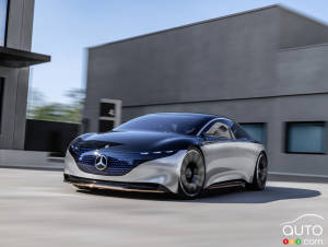 Frankfurt 2019: Mercedes-Benz Presents Vision EQS concept