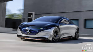 Frankfurt 2019: Mercedes-Benz Presents Vision EQS concept