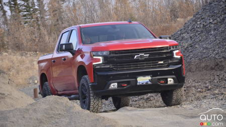 An extreme off-road version of the Chevy Silverado in the works?