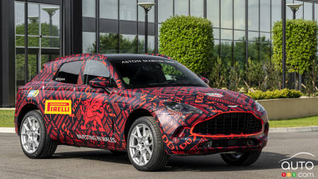 A 542-hp V8 Engine for Aston Martin’s Upcoming DBX SUV