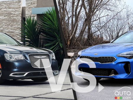 Comparison: 2019 Chrysler 300 vs 2019 Kia Stinger