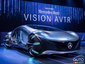 CES 2020 : Voici la Mercedes-Benz VISION AVTR