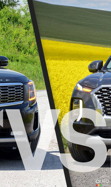 Comparison: 2020 Hyundai Palisade vs 2020 Kia Telluride