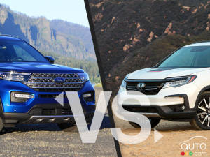 Comparaison : Ford Explorer 2020 vs Honda Pilot 2020