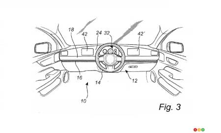 Volvo Patents Technology for a Steering Wheel That Can Shift Left to Right and Back