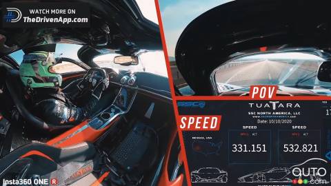 SSC Tuatara Reaches 532.8 km/h, Sets New Speed Record for a Production Car