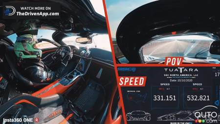 SSC Tuatara Reaches 532.8 km/h, Sets New Speed Record for a Production Car